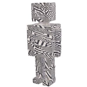 Adorno Figura Muñeco, Resina, 13x27cm, Bicolor, XY-220152