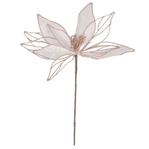 Flor nav.blanca ref:es24383 (30cm)