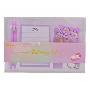 Set de Bloc de Notas Office Life, 8 Piezas, Lila, 24x17cm, OF0293