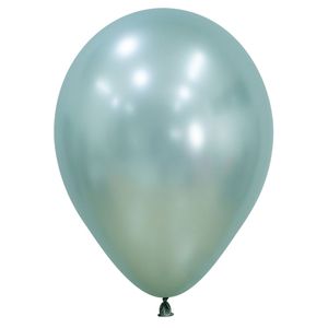 Globo silk r-5 verde menta \ 409597 x50 pz.