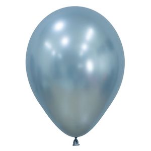 Globo silk r-5 azul artico \ 409788 x50 pz.