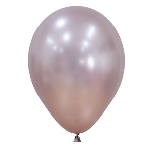 Globo silk r-12 rosa primaveral \ 409283 x50 pz.