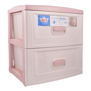 Comoda plast.rey big box ref:zvx000100 (2 cajones)