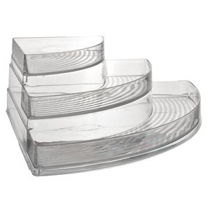 Repisa plast.multiuso 3 niveles ref:san4830 (26x10cm)