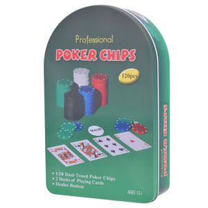 Juego poker x120 pz.ref:es24452 (15x24x6cm)