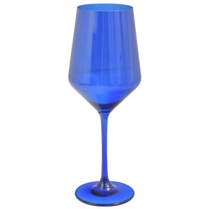 Copa de Vidrio x6 Piezas, Azul, 8x24cm, ES24589