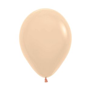 Globo pastel mate r-9 durazno malibu 660 \ 408477 x100 pz.