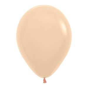 Globo pastel mate r-12 durazno malibu 660 \ 408514 x100 pz.