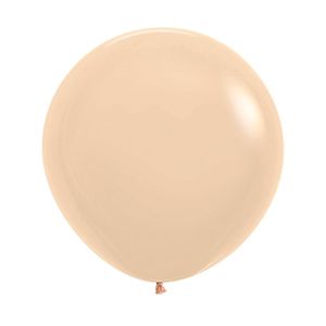 Globo pastel mate r-24 durazno malibu 660 \ 408552 x3 pz.