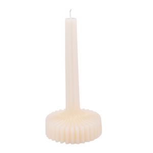 Vela Decorativa, Cónica, Blanco, 10x21cm, ES25228