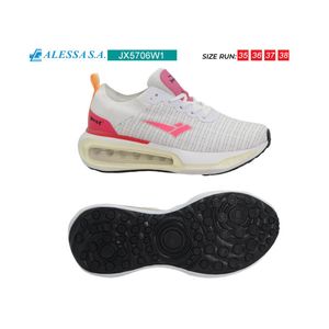 Calzado  running mujer ref:jx5706w1(35-38) white \ fucshia