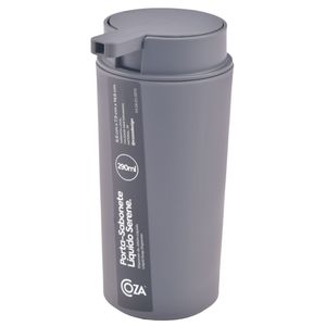 Dispensador jabon plast.gris plomo ref:13101 \ 3536 290ml