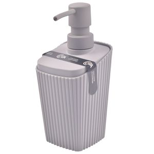 Dispensador jabon plast.square gris ref:10451 \ 0499