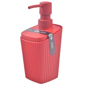 Dispensador jabon plast.square rojo ref:10451 \ 0465