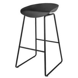 Silla alta p \ bar negra ref:t-3827 (47x55x84.5cm)