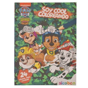 Libro para Colorear Paw Patrol, 24 páginas, 20x28cm, p-6228