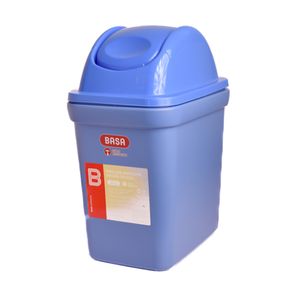 Tacho basura plast.basa vaiven 8046 \ 8161 25lt.azul