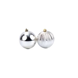 Adorno nav.bola perla x2 pz. ar3 \ 1001a+134l1001 \ pearl 10cm