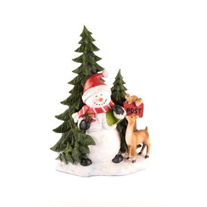 Adorno nav.muneco nieve ref:tg608476 (29.0x18.0x40.0cm)