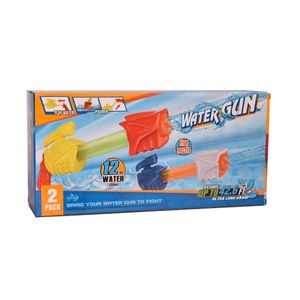 Pistola de Agua Expotoys, 5 Boquillas, 2 Piezas, 42x21cm, 2112387 \ 8010-2