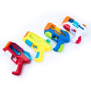 Set de Pistolas de Agua, 4 Piezas, Colores Surtidos, 23x16cm, 2112391 \ 1213-4