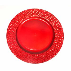 Plato base dec.plast.red ref:187825lr (32cm)