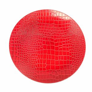 Plato base dec.plast.red ref:188271lr (32cm)