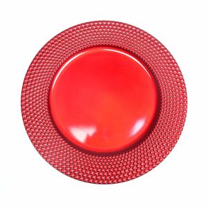 Plato base dec.plast.red ref:188303lr (32cm)