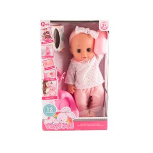 Muneca vinyl doll c \ accesorios ref:2235540 \ wzb8809-5 11.5