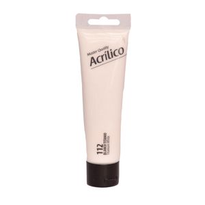 Tempera Acrílica Artel, Blanco 112, 100ml, 5.5x17cm, 25002112