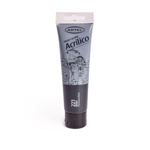 Tempera acrilico negro 221 ref:25002221 100ml