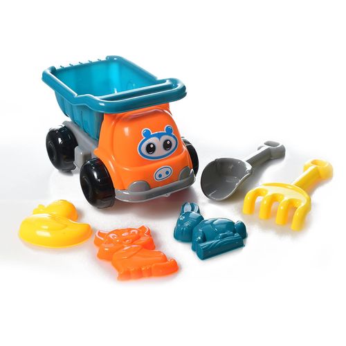 Juego de Playa Expotoys, Malla, Volqueta, 6 piezas, 25x15cm, a1534881n \ c362