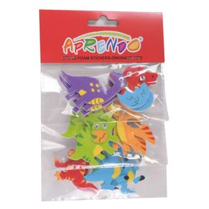 Figura de Fomix Aprendo, Dinosaurio, Sticker, 12 Pza, 62247703 627803