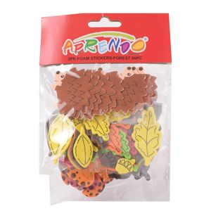 Figura de Fomix Aprendo, Bosque, Sticker, 80 Pza, EVA50906 627810