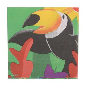 Servilleta desechable jungle x20 pz.ref:4474 \ ca-jun-s