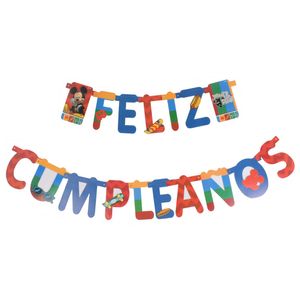 Letrero feliz cumpleanos mickey mouse ref:4159 \ dpg-mk3-l004