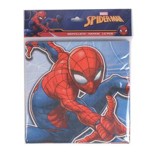 Servilleta desechable spiderman x12 pz.ref:4135 \ mpg-sp2-s009