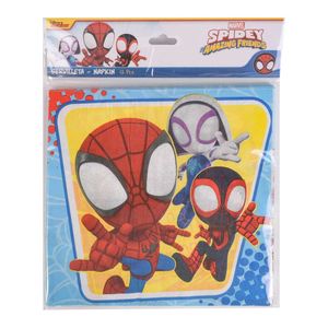 Servilleta desechable spidey x12 pz.ref:4664 \ mpg-spy-s009