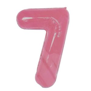 Globo numero col.surt. 7 ref:3668 \ ca-rain7-16 16 pulg. (40cm)