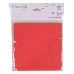 Servilleta desechable roja x16 pz.ref:3870 \ ca-red-s1c