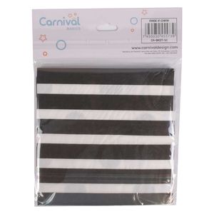 Servilleta desechable negra x16 pz.ref:3428 \ ca-bkdt-sc