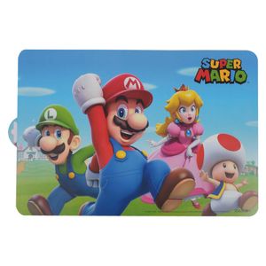 Individual de Plástico Súper Mario Stor, 43x28cm, 21419
