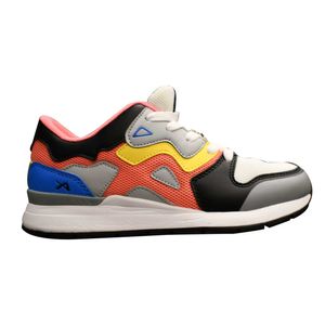 Zapato casual mujer sneaker ma9239nr negro rojo (36)