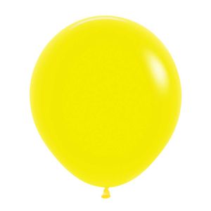 Globo fashion s r-18 amarillo 020 \ 250540 x25pz.