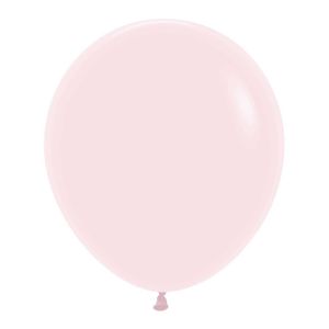 Globo pastel mate r-18 rosado 609 \ 155036 x25 globos