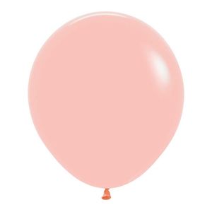 Globo pastel mate r-18 melón 663 \ 395982 x25 globos