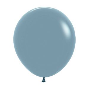 Globo pastel dusk r-18 azul 140 \ 395616 x25 globos