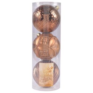 Adorno nav.bola cobre x3 pz.ref:ar6-738t03-r 10cm