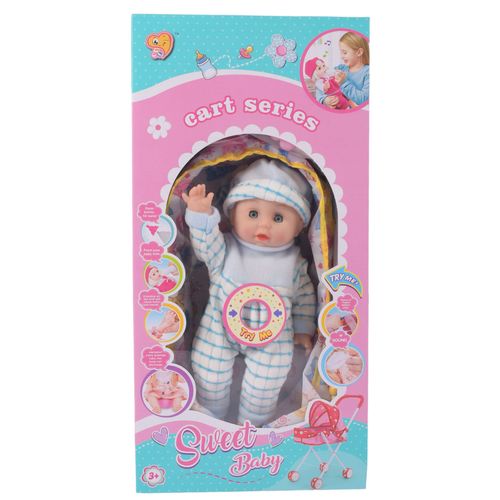 Muñeca bebe c \ accesorios sonido ref:2382562 \ 888-5c