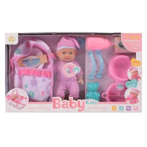 Muñeca bebe c \ accesorios ref:2164473 \ yl346a-6
